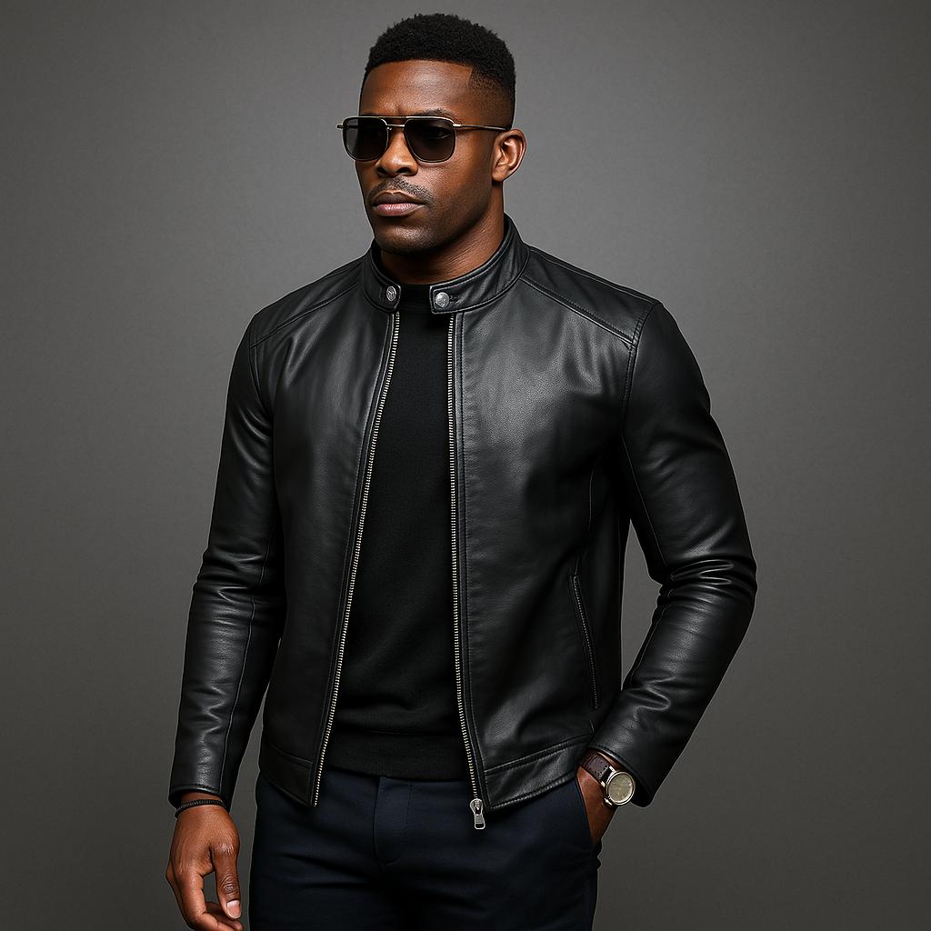 Jaqueta de Couro Russel - Main Image