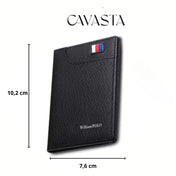 Carteira Slim de Couro Masculina William Polo Aron 8