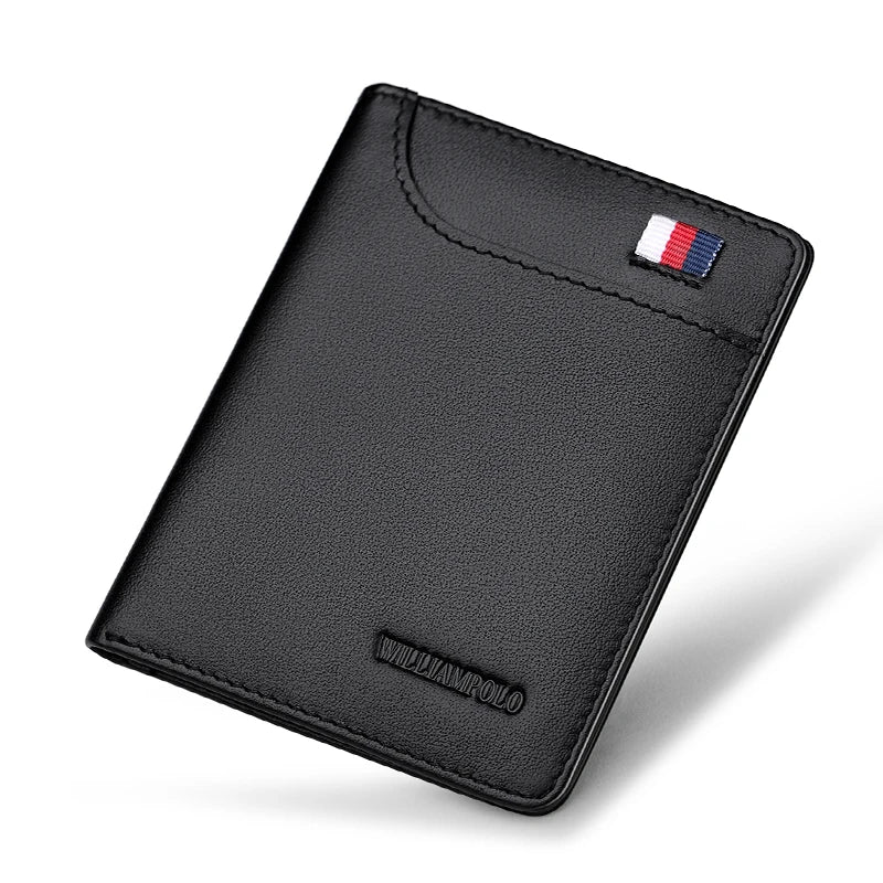 Carteira Slim de Couro Masculina William Polo Barcelona da Cavasta 04