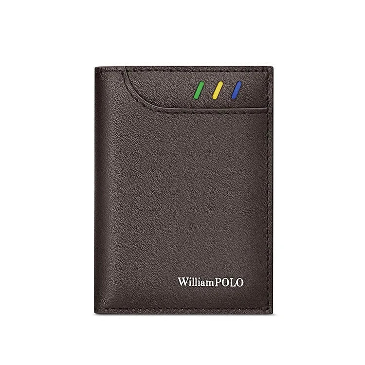 Carteira Slim de Couro Masculina William Polo Jhon da Cavasta 03