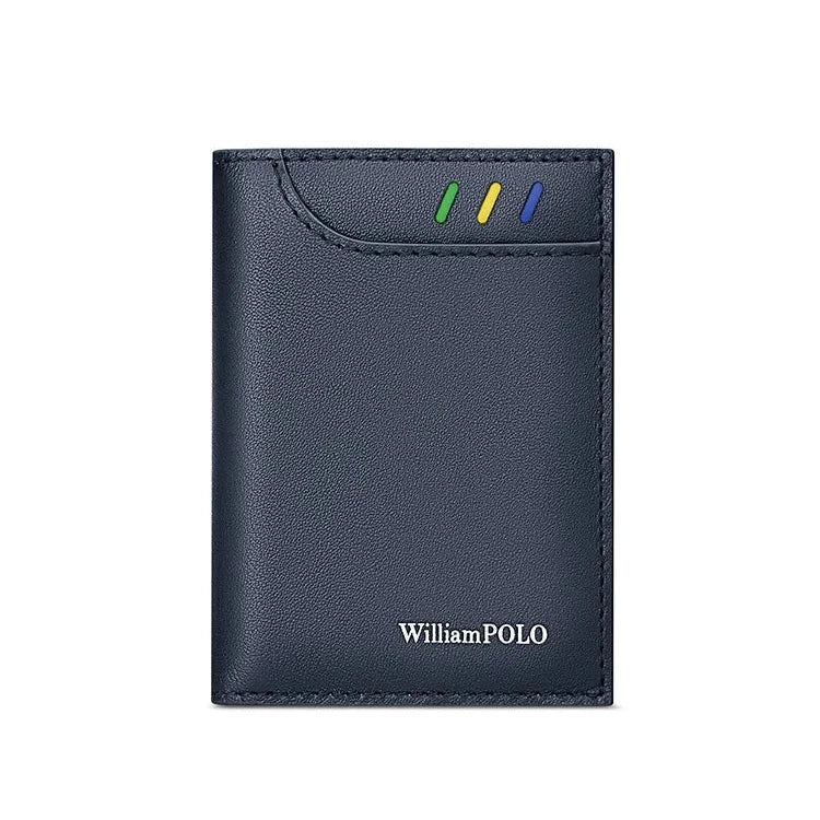 Carteira Slim de Couro Masculina William Polo Jhon da Cavasta 04
