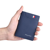 Carteira Slim de Couro Masculina William Polo Travel da Cavasta 03