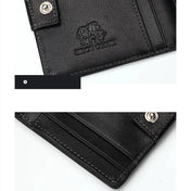 Carteira de Couro Masculina Bison Denim Noruega da Cavasta 06