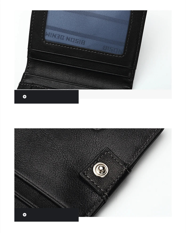 Carteira de Couro Masculina Bison Denim Noruega da Cavasta 07