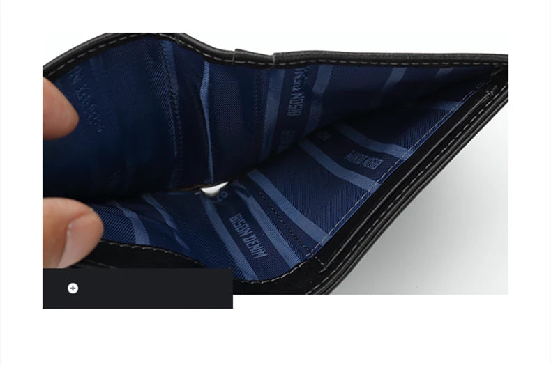 Carteira de Couro Masculina Bison Denim Noruega da Cavasta 08