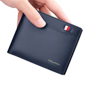 Carteira de Couro Masculina William Polo França da Cavasta
