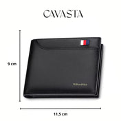 Carteira de Couro Masculina William Polo França