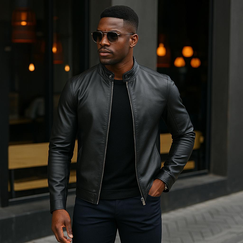 Jaqueta de Couro Russel – Cavastastore